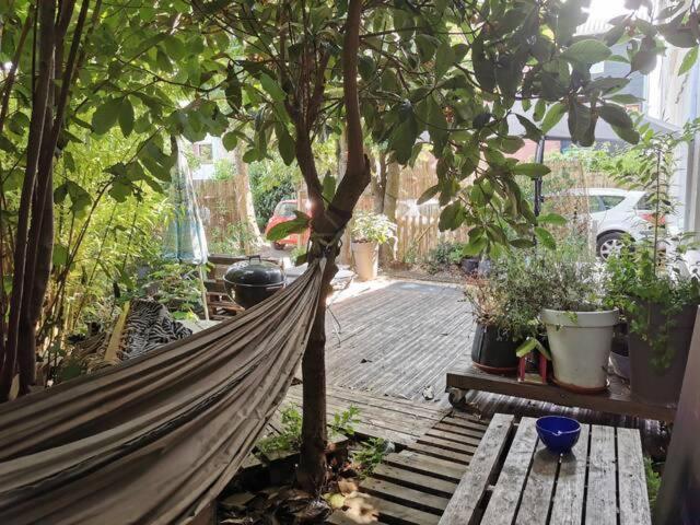 Appartement Avec Jardin Au Calme มงเทรย ภายนอก รูปภาพ
